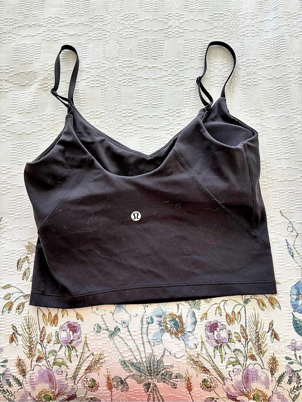 lululemon Align Tank Black Crop Top